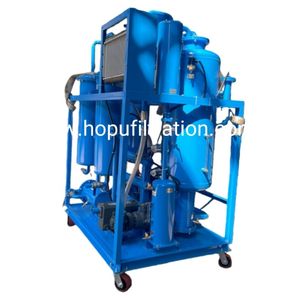 Nouvelle Station de Filtration d'Huile de Turbine Sous Vide Triphasée 380V Hopu, Machine de Purification d'Huile, Plateau de Collecte des Déversements d'Huile, Capteur de Fuite, Système de Refroidissement par Air - Product Image 4
