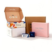 Umweltfreundliche Biologisch Abbaubare Gesichtsreiniger-Creme & Parfüm-Verpackungsboxen mit Prägung Wellpappe-Schachteln