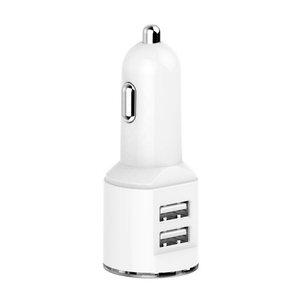 Chargeur de <span class=keywords><strong>voiture</strong></span> électronique OEM double USB pour smartphones avec indicateur LED 5V 2.4A <span class=keywords><strong>Adaptateur</strong></span> de charge rapide en <span class=keywords><strong>voiture</strong></span> - Product Image 4
