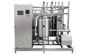 0.5-10 T/h De Plaat-Type Pasteurisator Voor Melk, Vruchtensap En Thee Dranken Sterilisatie Apparatuur - Product Image 2