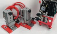 Cric hydraulique manuel et électrique multi-étages réglable robuste 10T 16T 20T 26T pour levage de marchandises