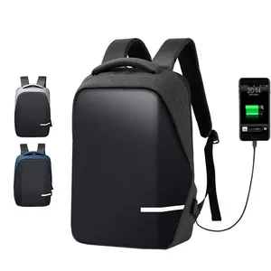 V213 חדש מקרית אופנה גברים עמיד למים נסיעות עסקים usb מחשב נייד bagpack משרד חכם תרמיל 2020
