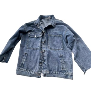 <span class=keywords><strong>Gabardina</strong></span> vaquera usada para <span class=keywords><strong>mujer</strong></span>, chaqueta para ropa de niña, ropa de niño, compra a granel para reventa - Product Image 4