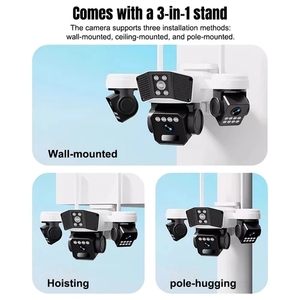 Wholesale Solar Outdoor 4G CCTV Security <b>Camera</b> with PIR Motion Detection and <b>Night</b> <b>Vision</b> For Remote Off-Grid Surveillance - Product Image 6