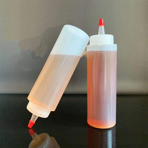 120ml 240ml 250ml Botellas para apretar condimentos de grado alimenticio Botella de chorro vacía con tapa para ensalada Ketchup Salsas de <span class=keywords><strong>mostaza</strong></span> - Product Image 4