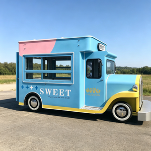 Camión de Helados Móvil, Carrito Eléctrico de Comida para Hot Dogs y Café, con Gran Espacio Operativo, Carrito de Venta de Comida Móvil - Product Image 1