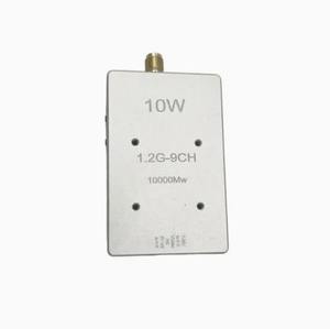 Transmisor de Video FPV VTX de 10W 1.2G 9CH 10000mW de Aluminio de Largo Alcance para Drones y Radioaficionados - Product Image 1