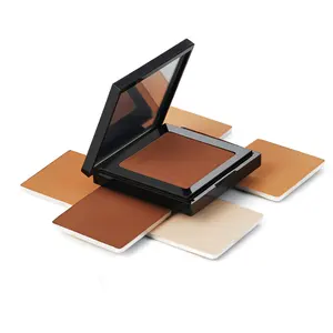 เครื่องสำอางแต่งหน้าฉลากส่วนตัวไฮไลท์กดผงแต่งหน้าไฮไลท์กันน้ำ Bronzer ผง