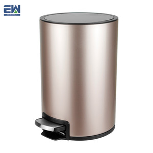 EW ménage Souper fournisseur sélectionné de qualité supérieure <span class=keywords><strong>poubelle</strong></span> en acier avec poignée durable PP seau bureau <span class=keywords><strong>Poubelle</strong></span> - Product Image 4
