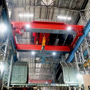 Heavy Duty doble viga metalúrgica 5T ~ 320T 30 Ton Overhead fundición puente grúa - Product Image 2