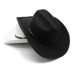 Tùy Chỉnh Thêu Phương Tây Jazz Cảm Thấy Pro Cao Bồi Bò Cậu Bé Cowgirl Fedora Cảm Thấy Mũ Nhà Cung Cấp Cho Nam Giới Dành Cho Người Lớn - Product Image 1