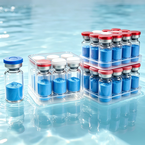 Fabricant chinois, vente directe d'usine, poudre lyophilisée de peptide de cuivre GHK-Cu 50 mg 100 mg, livraison rapide. - Product Image 2
