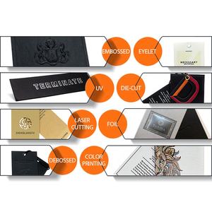 OEM azul verde PVC plástico impresión nombre logotipo Swing precio colgar etiqueta para Jeans - Product Image 6