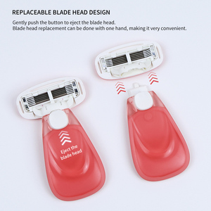 Mini <span class=keywords><strong>rasoir</strong></span> <span class=keywords><strong>rechargeable</strong></span> pour femme à cinq lames, système amovible, pour maillot de bain et aisselles, avec étui de voyage - Product Image 5