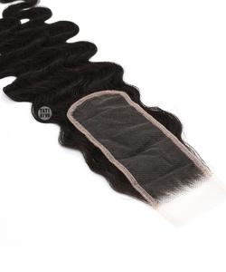 2X6 HD Cierre de encaje Birmano Textura rizada Real HD Cierre de cabello virgen de encaje - Product Image 6