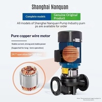 Pompa Umpan Boiler Vertikal Seri TD 15HP 100m³/jam Besi Cor Industri Air Panas untuk Pemanas Daerah