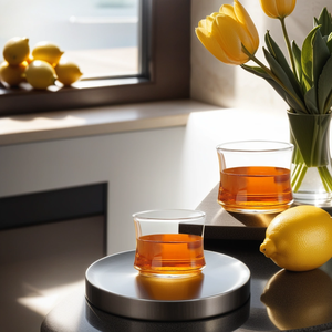 <span class=keywords><strong>CHAPLIN</strong></span> Nouvelle Tasse Empilable en Verre Borosilicate 60ml – Classique, pour Whisky, Bière, Café, Thé, Lait – Faite à la Main, Compatible Lave-Vaisselle - Product Image 4