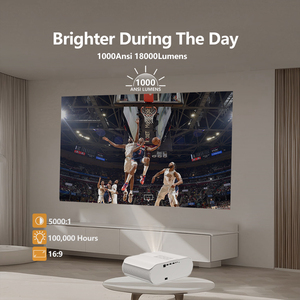 โปรเจคเตอร์แอนดรอยด์1080P แบบ Full HD โปรเจคเตอร์แอลอีดีโปรเจคเตอร์ X1โฮมเธียเตอร์พกพาเกมกลางแจ้งภาพยนตร์4K โฟกัสอัตโนมัติ WIFI - Product Image 6