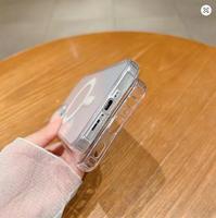 Étui magnétique en acrylique PC pour Samsung Galaxy S25 S24 S23 S22 S21 Plus Ultra FE A56 A36 A26 A16, coques transparentes