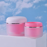 Pot cosmétique vide rose de haute qualité 30g 50g 100g 150g unique pour crème contour des yeux, sérum, huiles végétales naturelles et produits de soin de la peau