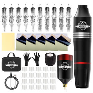 Nouveau <span class=keywords><strong>Kit</strong></span> Complet de <span class=keywords><strong>Tatouage</strong></span> Professionnel <span class=keywords><strong>Pas</strong></span> <span class=keywords><strong>Cher</strong></span> avec Machine à Tatouer Intégrale - Product Image 2