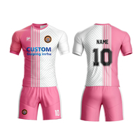 Uniformes de Fútbol Personalizados Directo de Fábrica - Camisetas y Pantalones Cortos de Fútbol Americano de Poliéster de Secado Rápido con Nombres Sublimados para Equipos