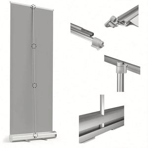 อุปกรณ์เสริมสำหรับป้ายแบนเนอร์แบบม้วนเก็บได้ พับได้ สีสันสดใส - Product Image 5