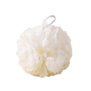 Éponge de <span class=keywords><strong>bain</strong></span> <span class=keywords><strong>extra</strong></span> large de 50 g, filet <span class=keywords><strong>moussant</strong></span>, boule de <span class=keywords><strong>bain</strong></span> en forme de fleur, outil de gommage corporel haut de gamme, non éclatant, durable - Product Image 5