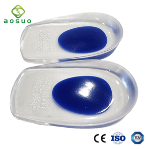 Solette Ortopediche in <span class=keywords><strong>Silicone</strong></span> Sumifun per Donne, Supporto per Arco Plantare, Rialzi Regolabili per Tallone, per Dolore al Tallone e Discrepanze nel Lunghezza delle Gambe 1/4" 1" (2 - Product Image 2