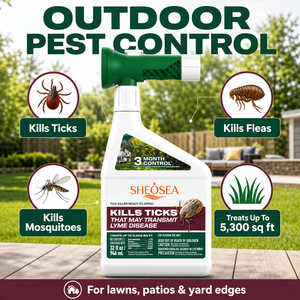 <span class=keywords><strong>Spray</strong></span> anti-tiques moderne et doux de qualité supérieure, à appliquer par pulvérisation, élimine les tiques porteuses de la maladie de Lyme, protection de 3 mois pour la cour, chiens, chats, parfum frais, pelouse/patio - Product Image 4