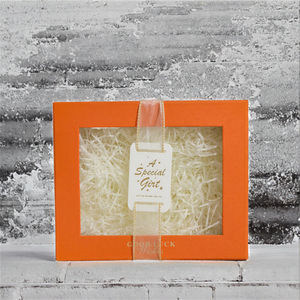 Caja de Regalo Rectangular Rígida de Papel Recubierto Reciclado para Bodas, con Ventana de PVC y Cinta, Venta al Por Mayor - Product Image 3