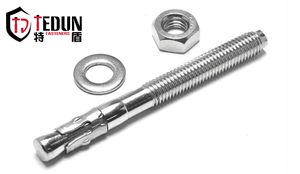10*100 Hoàng Gia Bolt thép carbon Bolt <span class=keywords><strong>yzp</strong></span> wzp lạnh rèn nêm Neo cho bê tông kẽm mạ kết thúc DIN hộp tiêu chuẩn đóng gói - Product Image 5