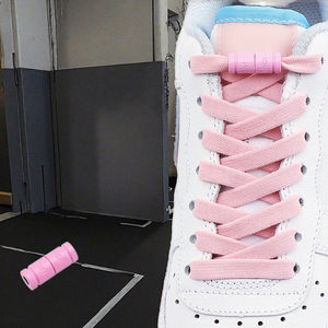 Lacets élastiques en polyester YB 2025 NOUVEAU, lacets sans nœuds, capsule à vis en métal pour baskets pour enfants et adultes - Product Image 1