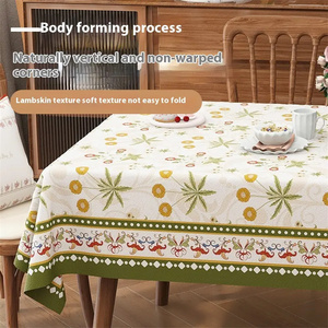 Direttamente dal Produttore: Elegante Tovaglia Vintage in PVC di Alta Qualità con Motivi Stampati, Lavabile, per Uso <span class=keywords><strong>Ristorante</strong></span> - Product Image 3