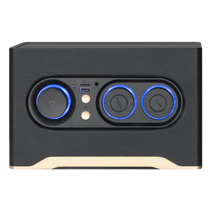 Loa máy tính để bàn retro cổ điển, kho báu âm nhạc trang trí nhà, trải nghiệm âm thanh vòm stereo - Product Image 5