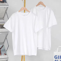 Camiseta de Lujo Tallas Grandes 270GSM, 100% Algodón, Oversize, Color Sólido, Alta Calidad, con Impresión de Logotipo Personalizado