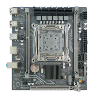 Motherboard Pabrik X99 Intel Xeon E5 LGA2011-3 Prosesor B85 Desktop PC Motherboard Dual DDR3 64GB Gaming Motherboard