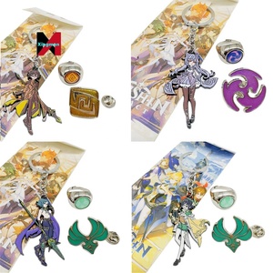 Trò chơi genshined tác động xung quanh mặt dây chuyền có thể đồng hồ từ khắc rõ ràng Móc Chìa Khóa Vòng Trâm phụ kiện quần áo khuếch tán nhỏ - Product Image 1