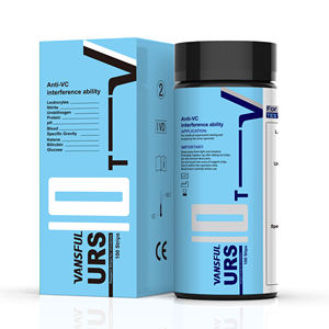 شرائط فحص البول من فانسفول، 10 معايير، أعواد اختبار البول، شرائط اختبار البول متعددة الأغراض 10 لوحات URS-10T - Product Image 1