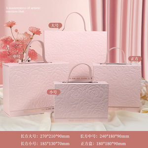 Boîte cadeau magnétique rigide de luxe personnalisée pour coffret cadeau, bijoux, Noël, demoiselles d'honneur, mariage, boîte pliante en papier - Product Image 6