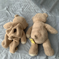   Peluche personnalisable de haute qualité sans rembourrage, sans fermeture éclair, à faire soi-même, en forme de lapin, d'ours, d'argentard, pour enfant
