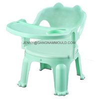 Chaise PP pour bébé, de haute qualité et bon marché, pour salon et salle à manger, toute sécurité, en plastique, moule d'injection, fabrication