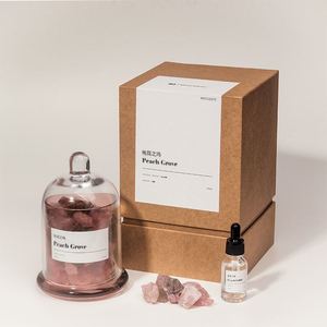 Difusor de Aroma MESCENTE Morning Snow Crystal con Cúpula de Vidrio y Aceite Esencial - Product Image 3