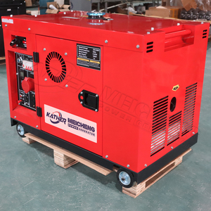 Générateur silencieux à essence 5KVA 8KVA 10KVA 12KVA 15KVA 20KVA, insonorisé, refroidissement par air, démarrage à distance, portable 10KW MCG6700S - Product Image 1