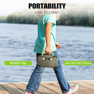 100Wh <b>Small</b> Portable <b>Power</b> Station 200W Lightweight for Camping Travel Emergency - Product Image 3