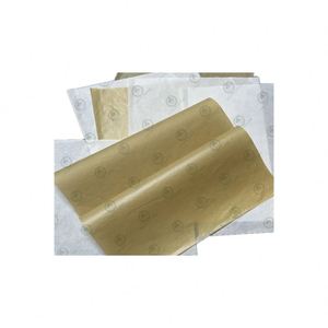 Custom Printing Double-Sided Food Grade Biodegradable Greaseproof 30-70g Butter <b>Wrapping</b> <b>Paper</b> for Noodle and Snack Packaging - Product Image 4