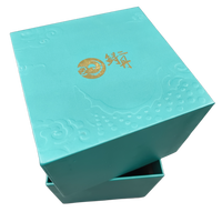 Emballage de luxe haut de gamme pour montres, effet de gaufrage à l'or, logo personnalisé imprimé pour les parfums, les cadeaux de mariage, les boîtes cadeaux de beauté