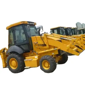 Snsc Goedkope Price2024 Nieuwe Backhoe Loader 388 Voorlader Met Yuchai Motor Wiellader