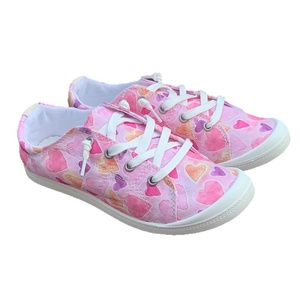 Nuove Scarpe da Donna in Tela Primavera 2026, Eleganti e Dolci, con Stampa Floreale e Fragole, Allacciate, Casual e Comode per Camminare - Product Image 5