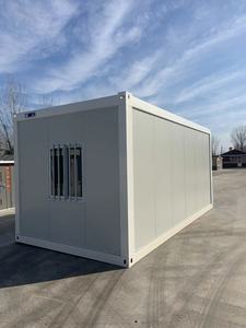 Assemblage rapide commercial à bas <span class=keywords><strong>prix</strong></span> 20 pieds stable <span class=keywords><strong>immobilier</strong></span> paquet plat petite maison pour bureau d'entrepôt - Product Image 5